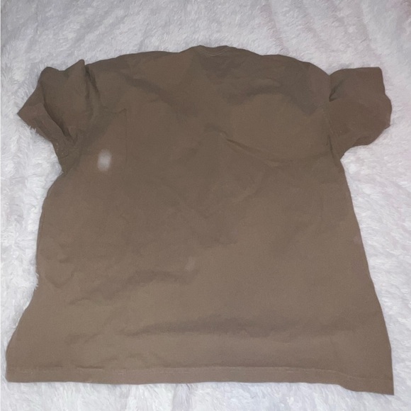 Carhartt Original Fit Shirt Size 2XL Tan Work Shirt - Picture 6 of 6